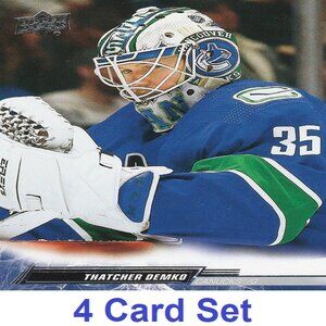 Thatcher Demko Hockey Card Collection